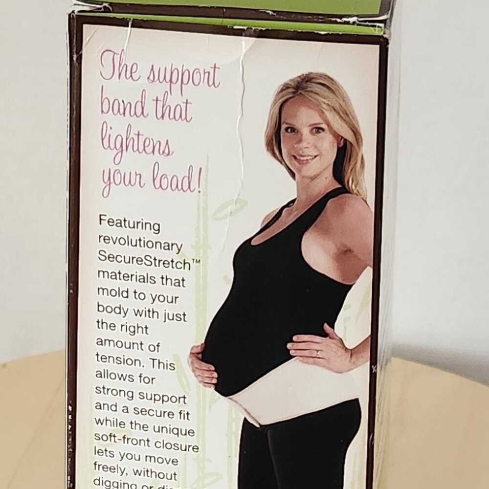 Upsie Belly, L- Adjustable, Pregnancy, Abdominal & Back Support Ban, Maternity
